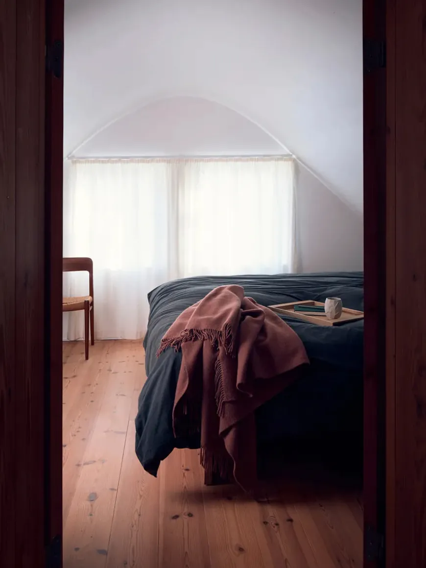 Season Plaid, blush fra Silkeborg Uldspinderi