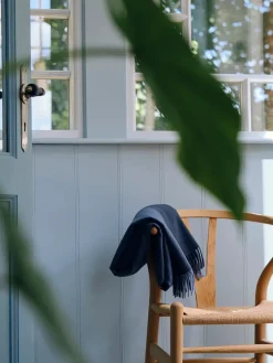 Season Plaid, rosewood fra Silkeborg Uldspinderi