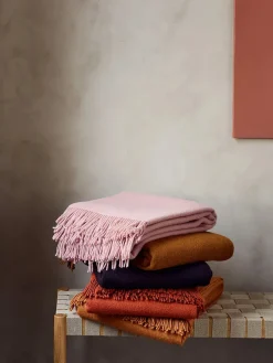 Season Plaid, rosewood fra Silkeborg Uldspinderi