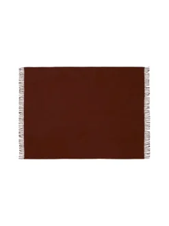 Season Plaid, rosewood fra Silkeborg Uldspinderi