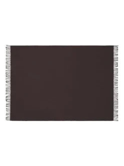 Season Plaid, rosewood fra Silkeborg Uldspinderi