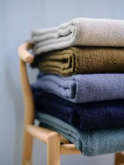 Season Plaid, rust fra Silkeborg Uldspinderi