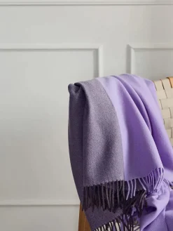 Secret Plaid, blush/rosa fra Silkeborg Uldspinderi