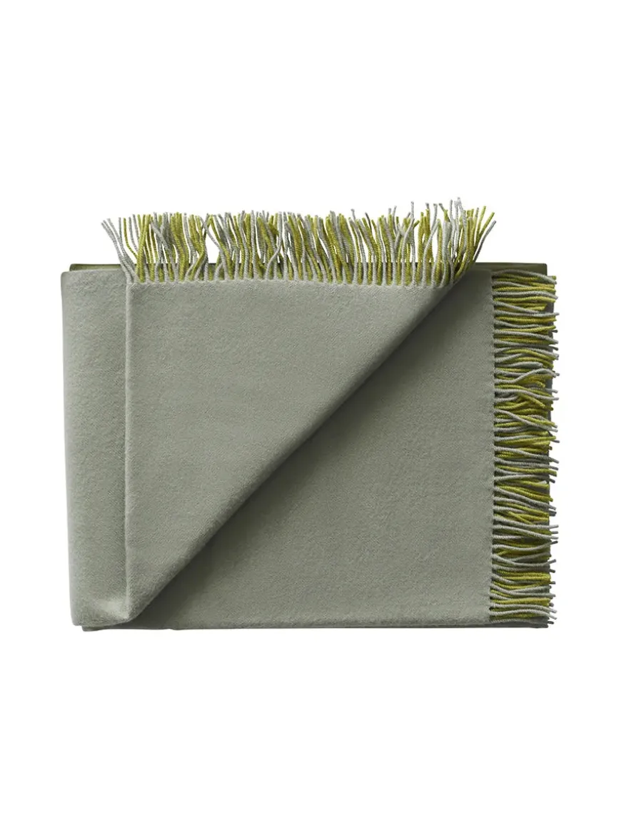 Secret Plaid, clay/lilac fra Silkeborg Uldspinderi