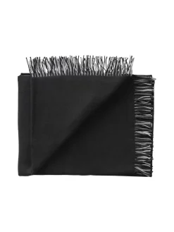 Secret Plaid, granite/black fra Silkeborg Uldspinderi