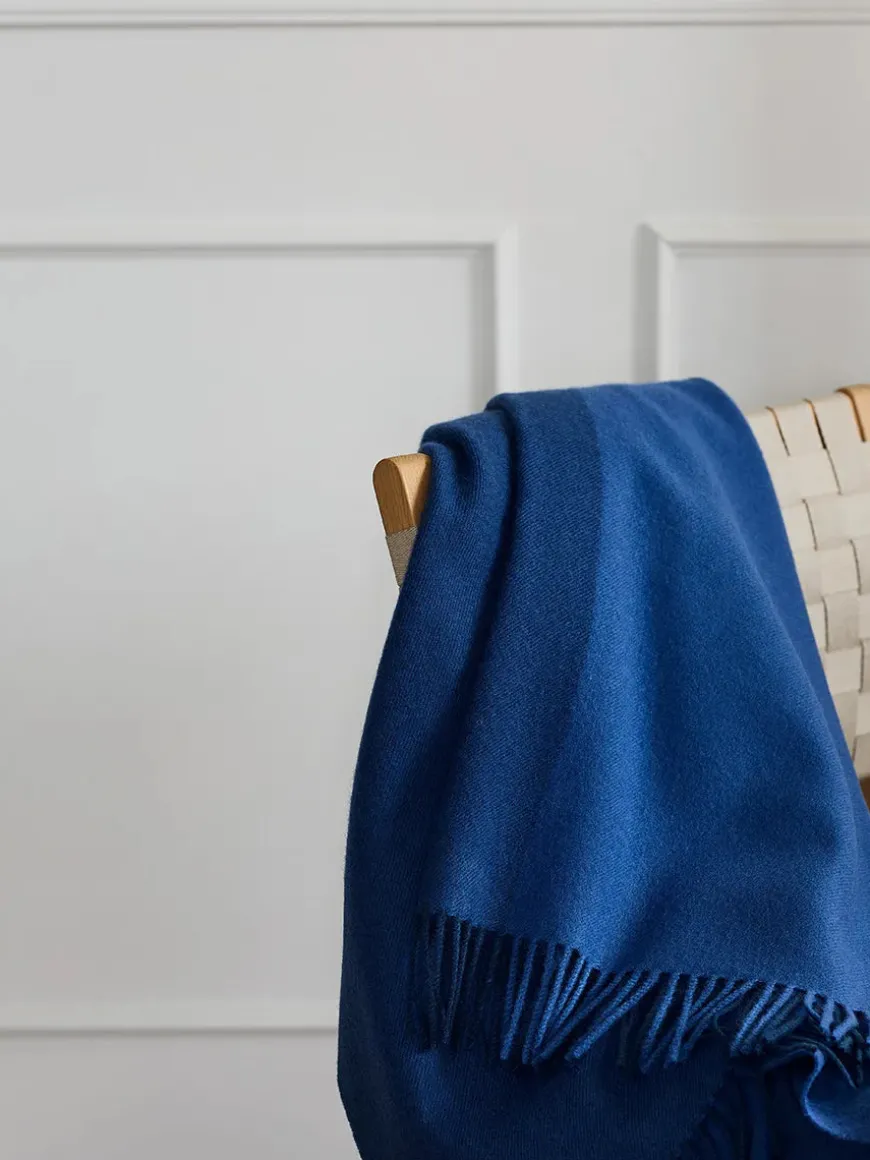 Secret Plaid, moss/seaweed fra Silkeborg Uldspinderi