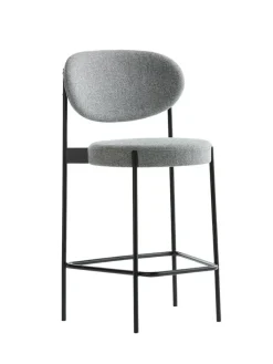 Serie 430 barstol, sort af Verner Panton