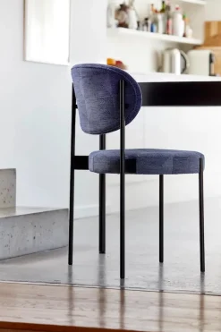 Serie 430 spisestol, sort af Verner Panton