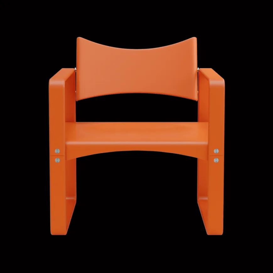 Series 270 F lænestol af Verner Panton