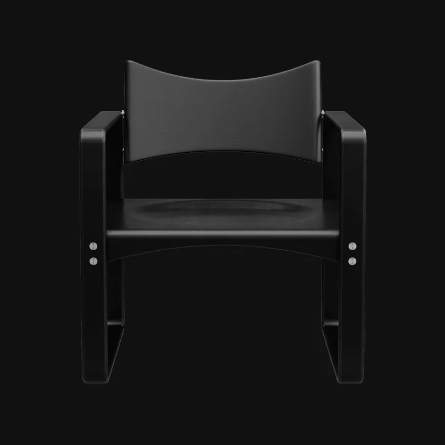 Series 270 F lænestol af Verner Panton