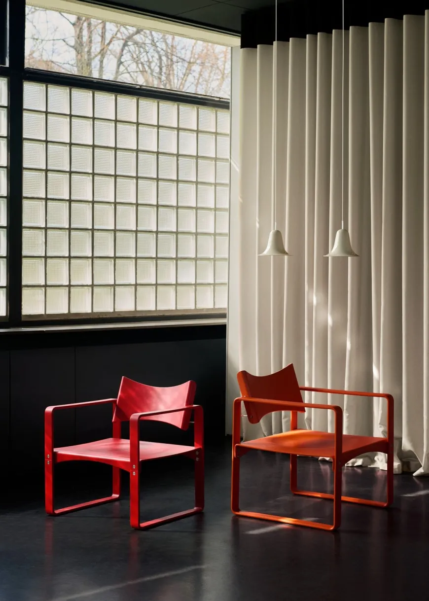 Series 270 F lænestol af Verner Panton