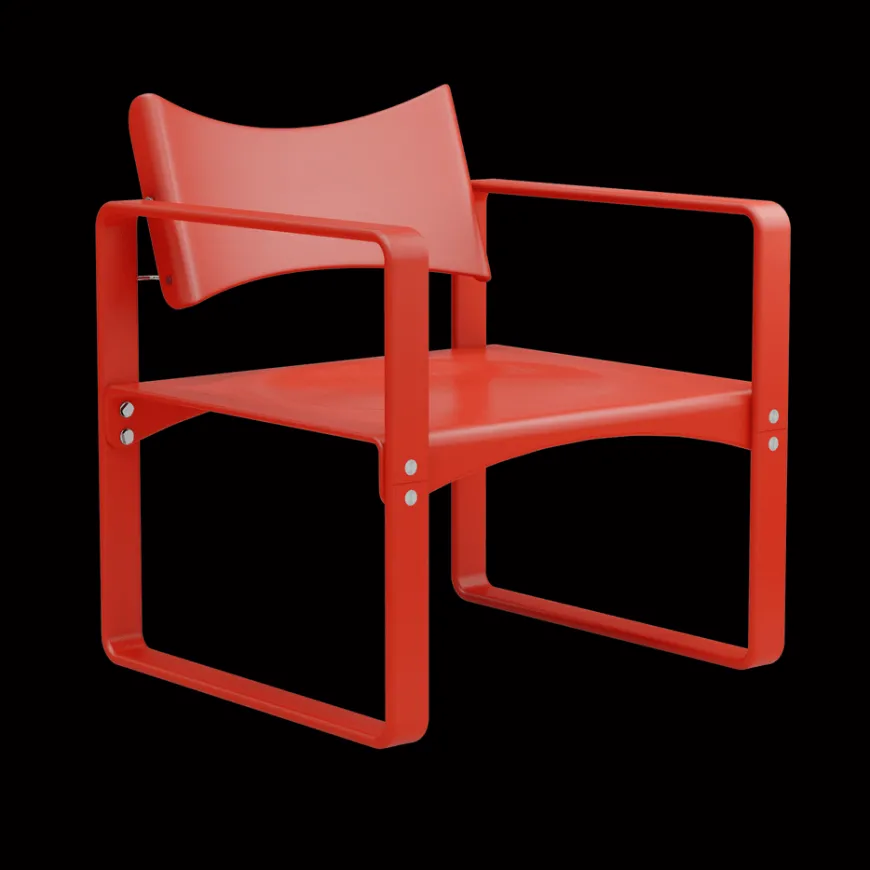 Series 270 F lænestol af Verner Panton