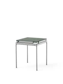 Sett LN11 Sidebord, smoked glass/chrome fra &Tradition