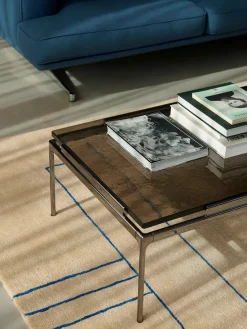 Sett LN12 Sofabord, verde guatemala marble/chrome fra &Tradition