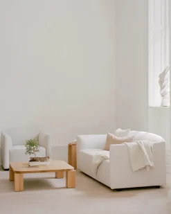 Shore Sofa 2 Seater Extended Base, taupe fra New Works