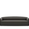 Shore Sofa 3 Seater Extended Base, lava rock fra New Works
