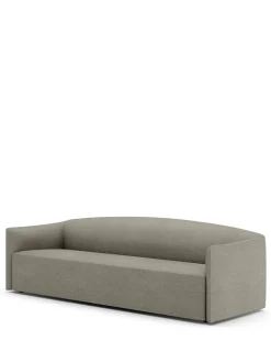 Shore Sofa 3 Seater Extended Base, lava rock fra New Works