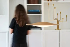 Sinus Wood Pendel, eg fra Piet Hein