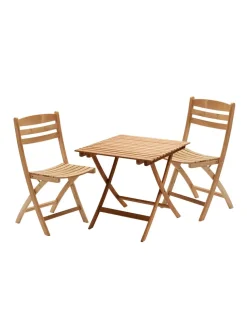 Skagerak Selandia Sæt, 2 armstole og Ø 94 bord fra Fritz Hansen