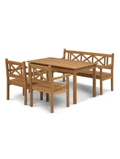 Skagerak Skagen Sæt i teak fra Fritz Hansen