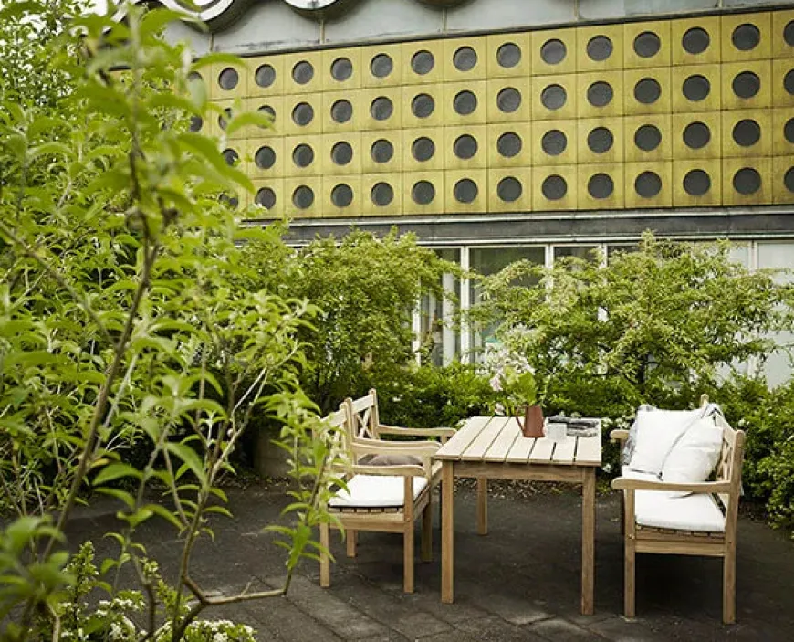 Skagerak Skagen Sæt i teak fra Fritz Hansen