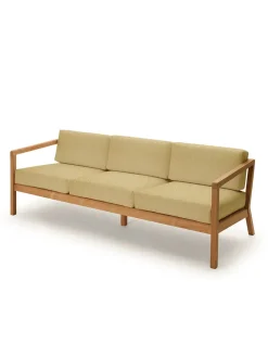 Skagerak Virkelyst 3 pers. Sofa, Golden Yellow Stripe fra Fritz Hansen