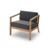 Skagerak Virkelyst Stol, Charcoal fra Fritz Hansen