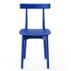 Skinny wooden chair, ash/blue fra Nine