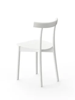Skinny wooden chair, ash/blue fra Nine
