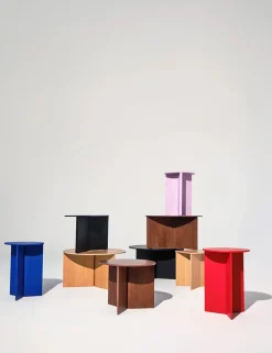 Slit borde i træ fra Hay