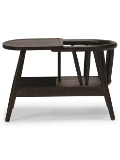 Smilla Toddler Stol, sortlakeret eg fra Oaklings