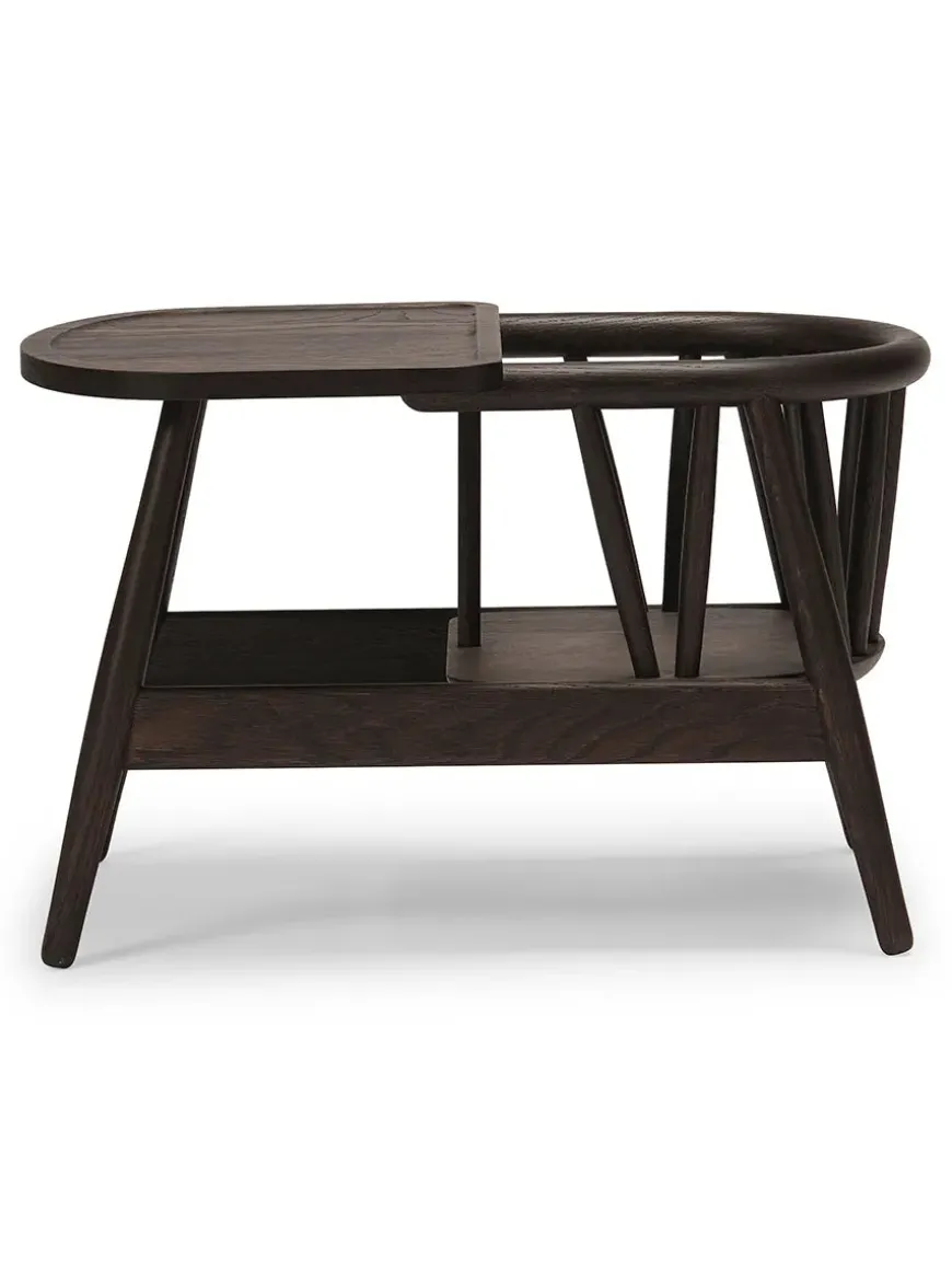 Smilla Toddler Stol, sortlakeret eg fra Oaklings