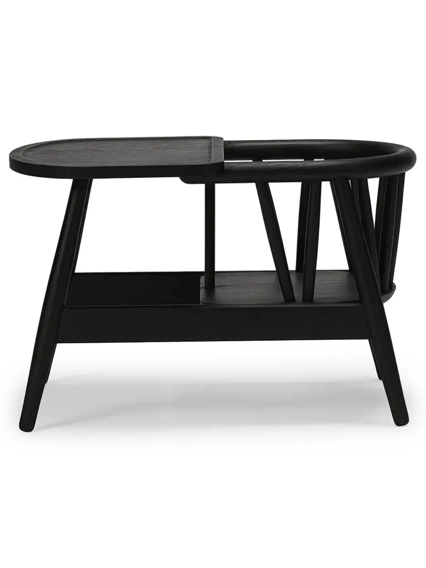 Smilla Toddler Stol, sortlakeret eg fra Oaklings