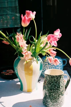 Sobremesa stripe cookie jar fra Hay