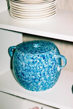 Sobremesa stripe cookie jar fra Hay