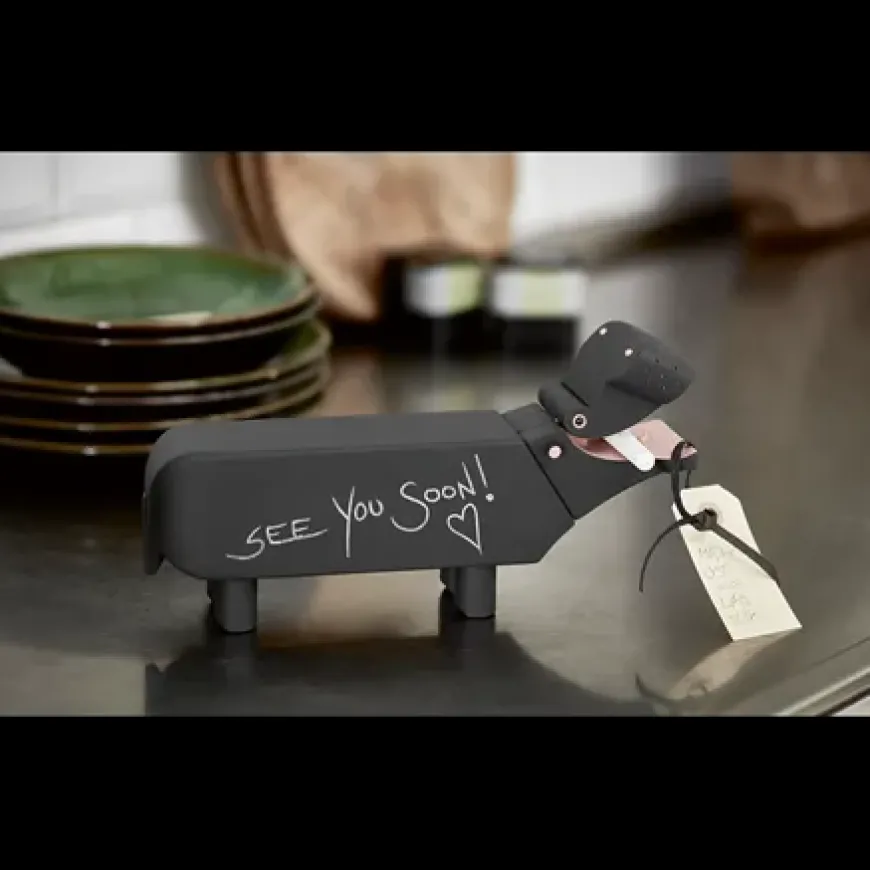 Sort flodhest af Kay Bojesen