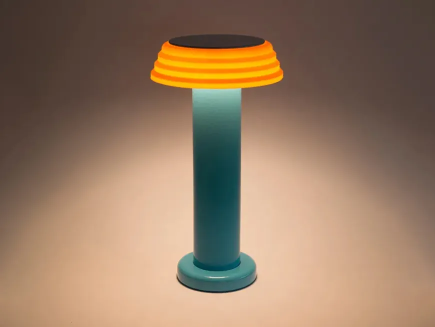 Sowden Light Portable Lamp PL1, blue/orange