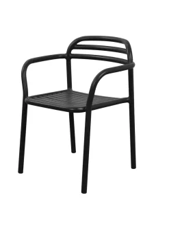 Special Edition Bliss m/armlæn havestol, black fra Cane-line