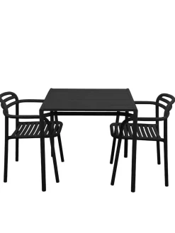 Special Edition Bliss m/armlæn havestol, black fra Cane-line