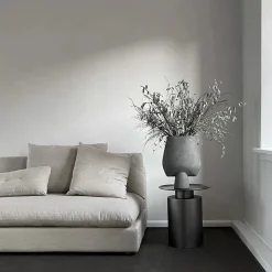 Sphere Vase Square - big, coffee fra 101 Copenhagen