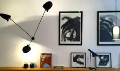 Spider Big Wall Lamp w/3 Fixed Arms af Serge Mouille