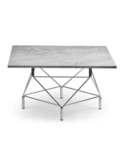 Spider Sofabord 80 x 80 cm, krom stel fra Eilersen
