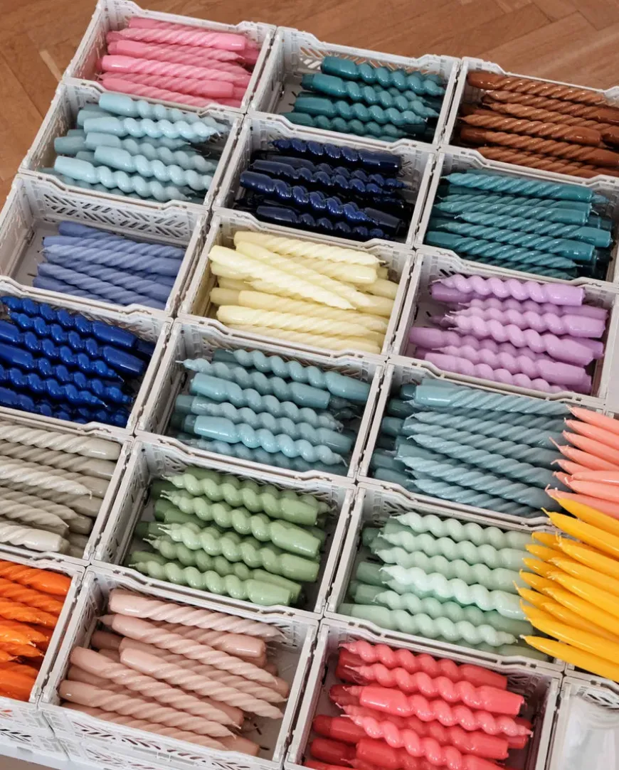 Spiral lys, 6 stk fra Hay