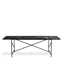 Spisebord 230, hvid marmor fra HANDVÄRK