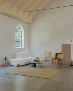 Split Plains Tæppe, Mustard fra Linie Design