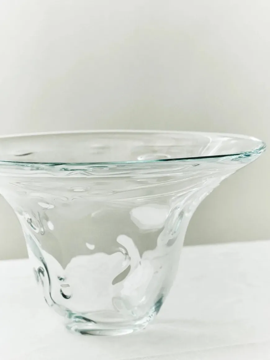 S.R. Vintage Bowl Deco Clear fra Louise Roe