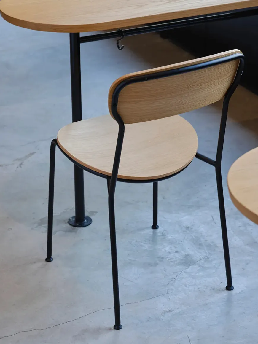 Stack Dining Chair, natural oak fra Stellar Works