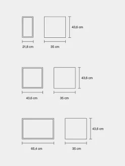 Stacked Reol, small fra Muuto