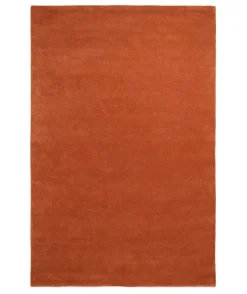 Stille Tufted Rug, red brown fra Ferm Living