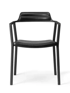 Stol med læder fra Vipp